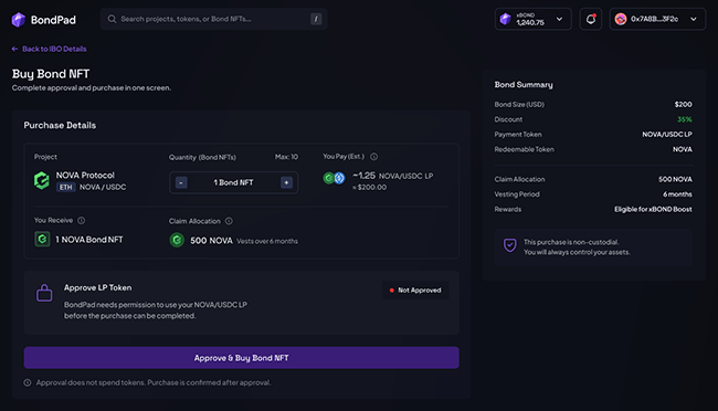 One-screen buy flow exploration