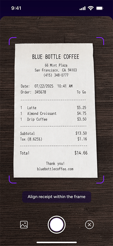 2026 mobile receipt capture concept
