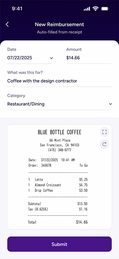 2026 mobile reimbursement record concept