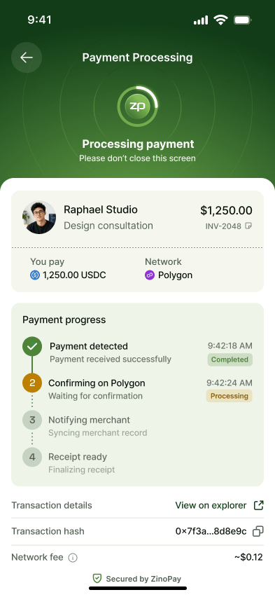 Payment processing
